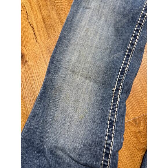 Rock Revival May Easy Boot Size 25 Embroidered Embellishment Bootcut Jeans EB - Picture 7 of 7